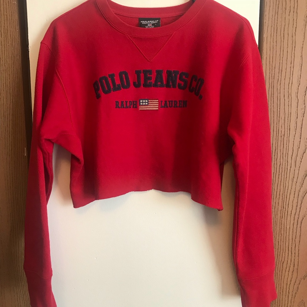 Polo Ralph Lauren Crop Long Sleeve